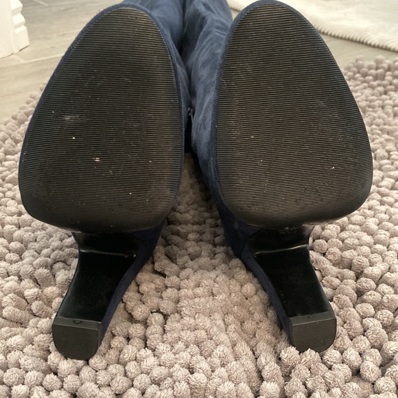 Blue suede otk boots - Picture 7 of 10